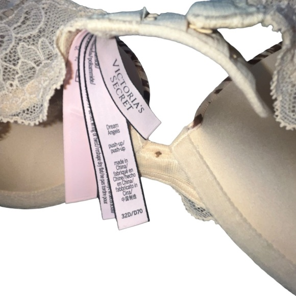 Victoria’s Secret leopard lace push up bra dream angels 32D - Picture 4 of 5